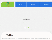 Tablet Screenshot of hotelposadaelencanto.com